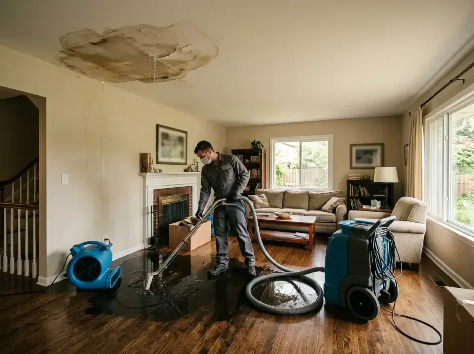 attic-pipe-burst-ceiling-drip-008 — frequently asked questions, Water Damage Restoration & Carpet Care in Vineyard, UT